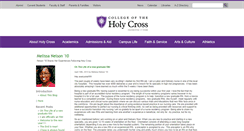 Desktop Screenshot of melissanelson10.me.holycross.edu