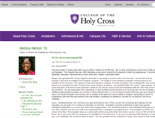 Tablet Screenshot of melissanelson10.me.holycross.edu